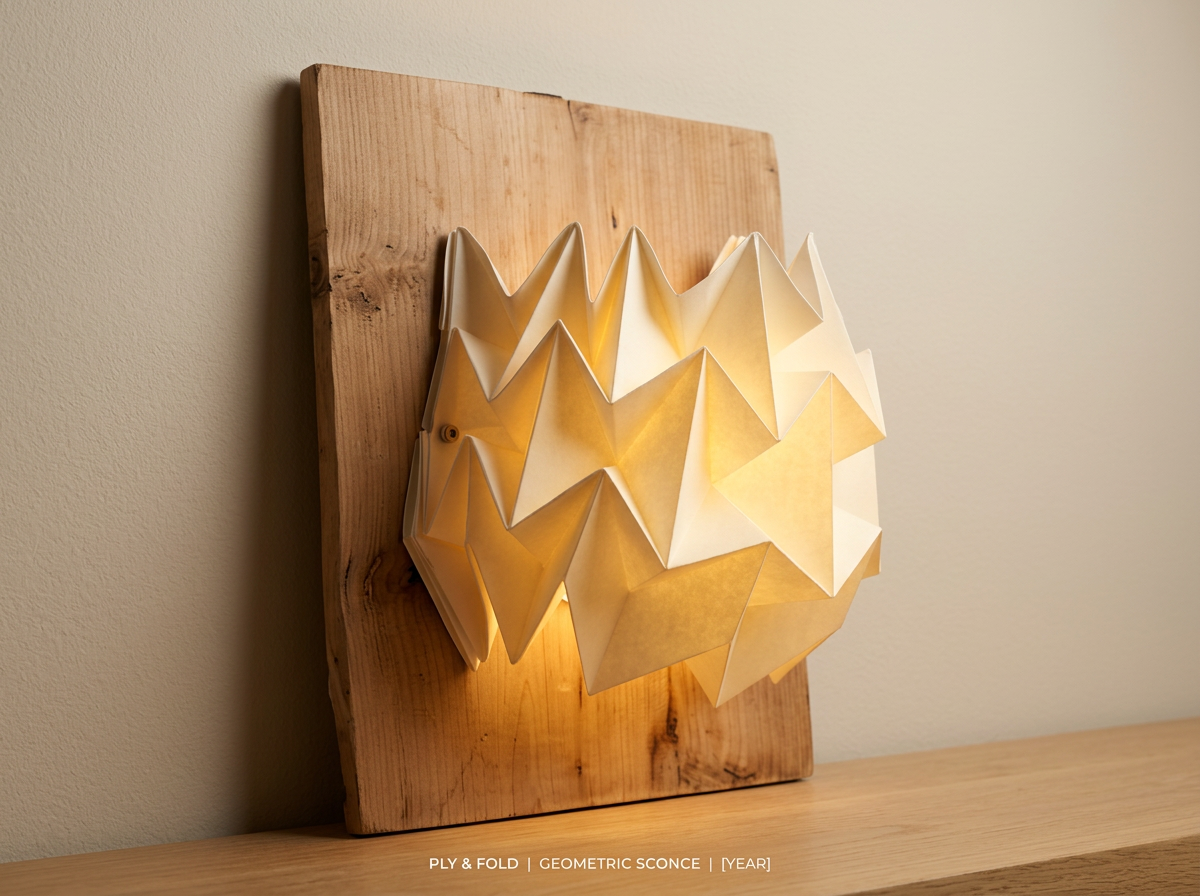Origami Paper Lamp